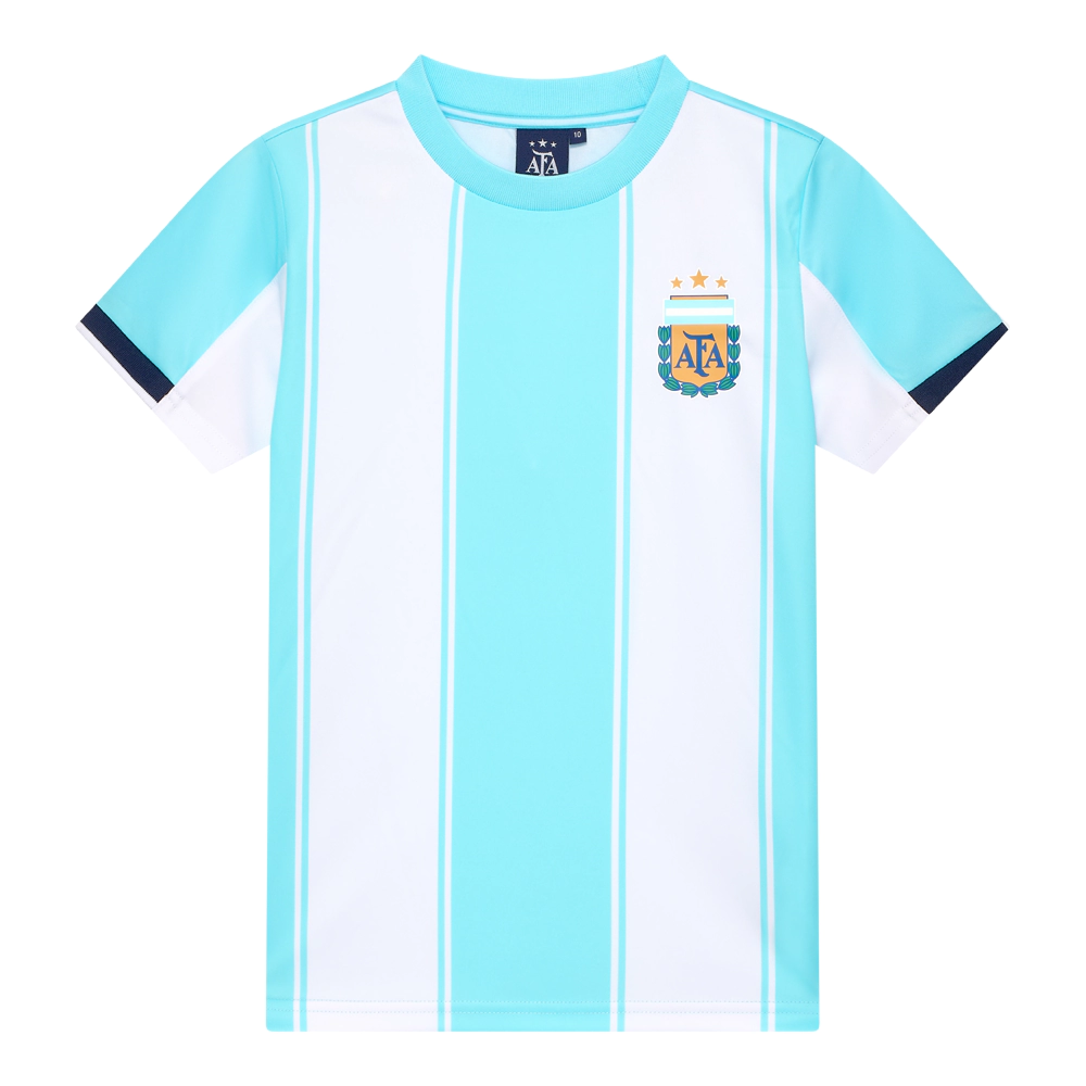 Argentinië Thuis Shirt Kinderen - Voorkant