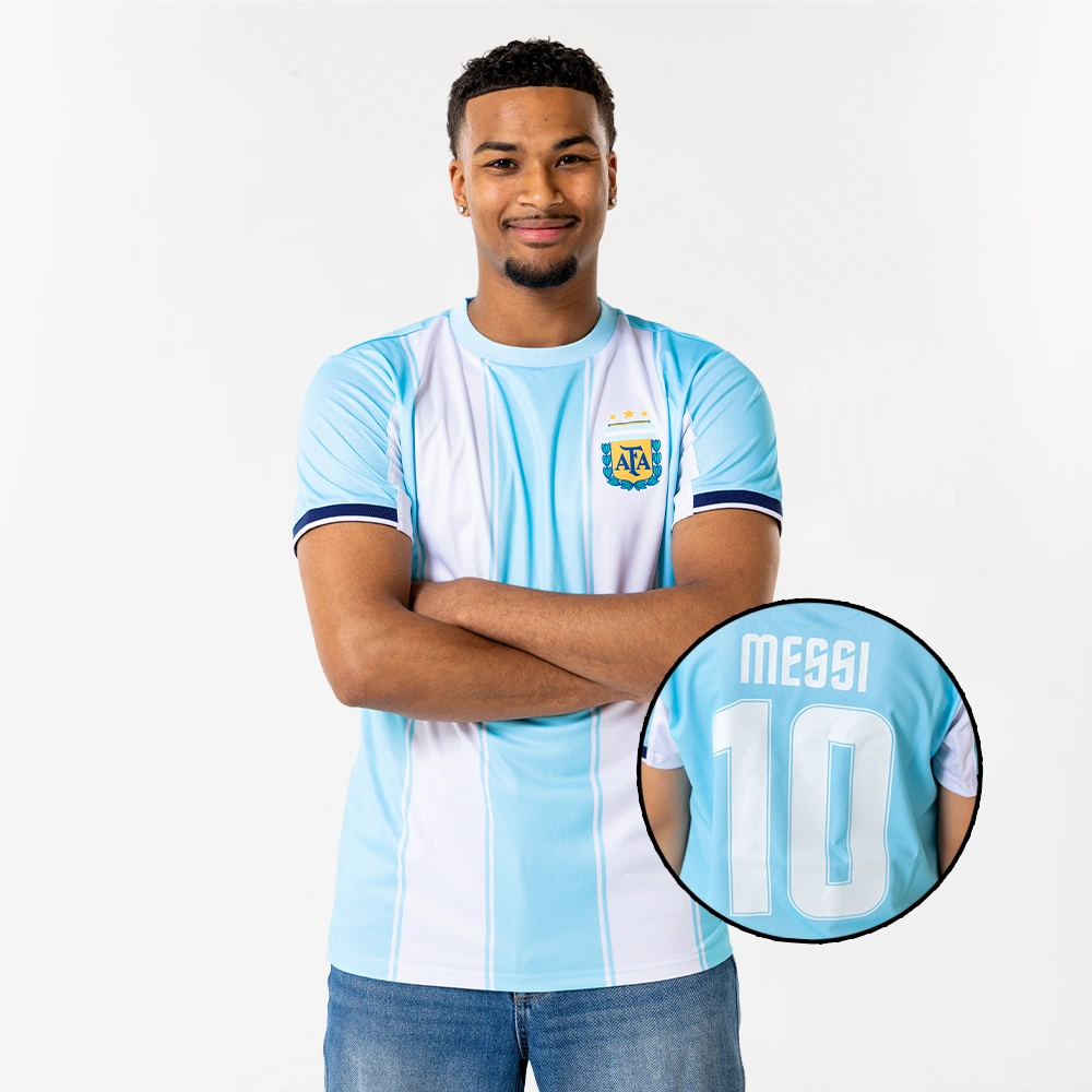Argentinie thuisshirt messi model 1