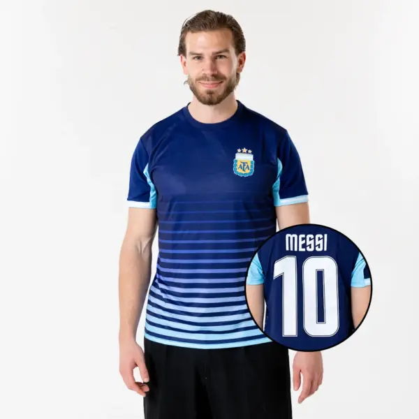 Argentinië Uit Shirt Heren - Messi