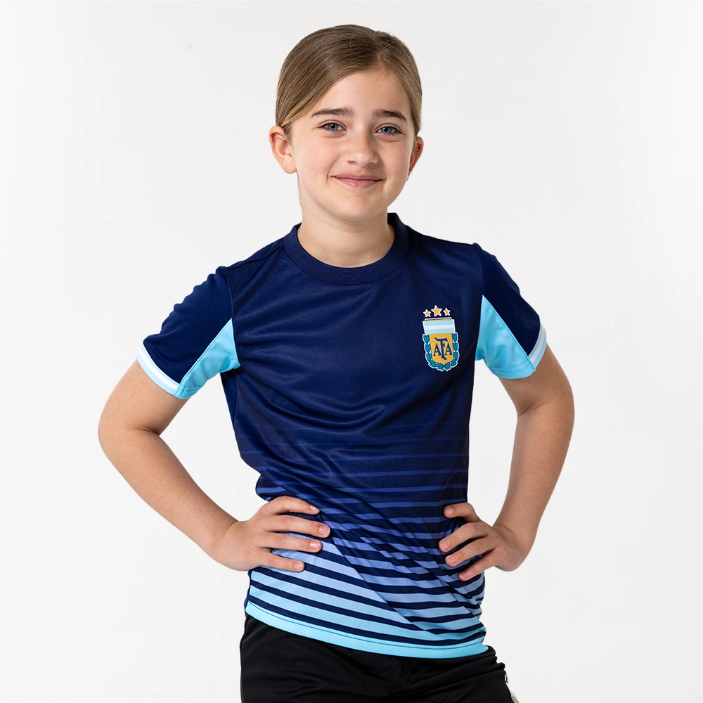 Argentinie uitshirt messi kids model 2