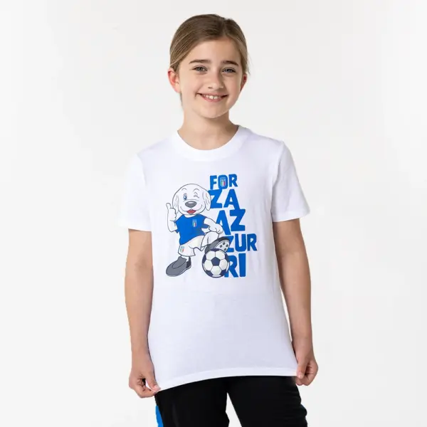 Italie T shirt wit macotte kids model 2