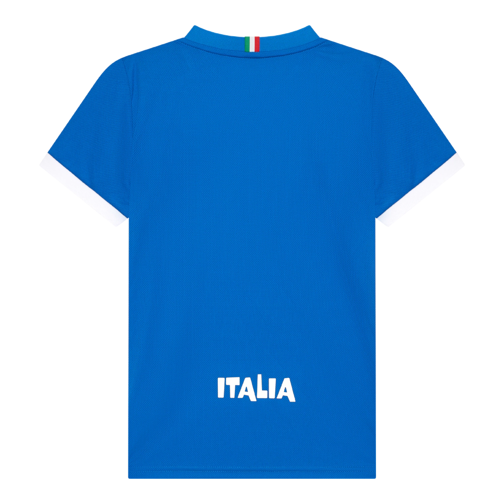 Italië Voetbalshirt Kids - Achterkant