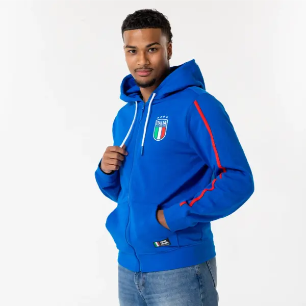 Italie hoodie rits model 2